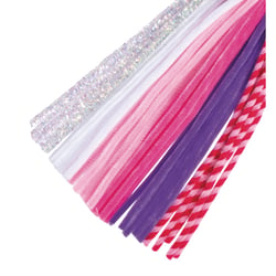 Lot de 30 fils chenille Rayher - 0,9 x 30 cm - Rose oeillet