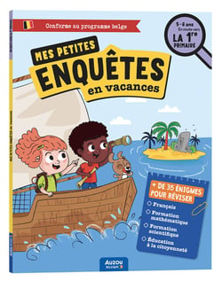 Cahier de vacances : Mes petites enquêtes en vacances - De la 3e maternelle à la 1e primaire