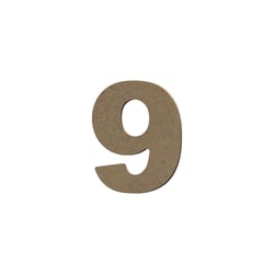 Chiffre Gomille - Medium - Naturel - 8 x 0,6 cm