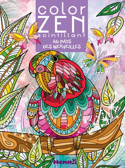 Color zen scintillant - au pays des merveilles