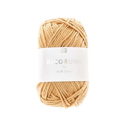 Pelote de fil à crocheter 100 % coton - Rico Design - Ricorumi - Sable 071