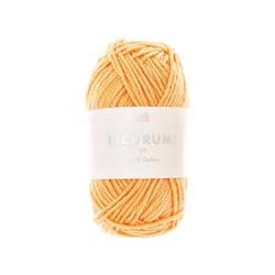 Pelote de fil à crocheter 100 % coton - Rico Design - Ricorumi - Apricot 070