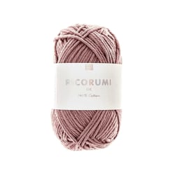 Pelote de fil à crocheter 100 % coton - Rico Design - Ricorumi - Lavande 072