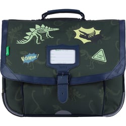 Cartable Tann's - Kaki - Les Fantaisies Timothée - 2 compartiments