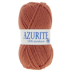 Lot de 10 fils à tricoter 100 % acrylique - Azurite - Tradition - Terracotta 3830