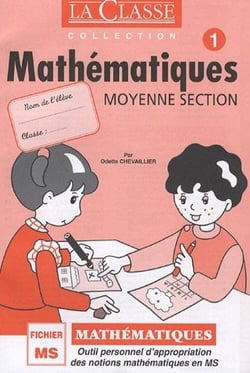 Mathématiques moyenne section (2 cahiers)