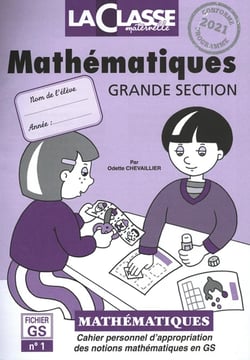 Mathématique grande section (2 cahiers)