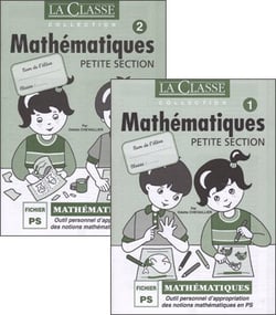 Mathématiques petite section (2 cahiers)