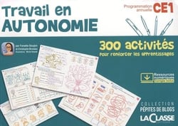 Travail en autonomie CE1 (livre + ressources numerique) - programmation annuelle