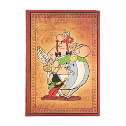 Carnet Paperblanks - orange - 12 x 18 cm - Asterix et Obélix - 144 pages lignées