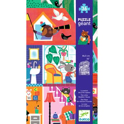 Puzzle 36 pièces - La maison p'tits copains - Djeco