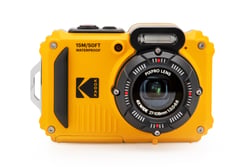 Pack appareil photo compact PixPro WPZ2  Kodak - Jaune - Avec 2 Batteries & Carte Micro SD