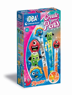 Crée tes stylos monstres - Clementoni