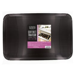Coffret Traiteur Patisdecor - Plateau + boîte - 28 x 42 cm