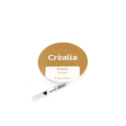 Ruban 4 m x 1 cm - With love - Créalia