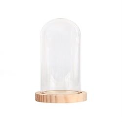 Cloche en verre - 15 cm - Créalia