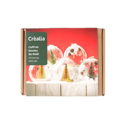 Coffret boules de Noël à décorer - Créalia