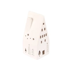 Maison hollandaise en céramique - 7,8 x 8,5 x 18,9 cm - Créalia