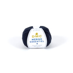 Pelote de fil à tricoter - DMC - Merino Essentiel 4 Tweed - Bleu 852