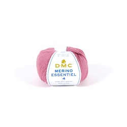 Pelote de fil à tricoter - DMC - Merino Essentiel 4 - Rose 857
