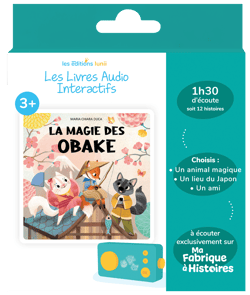 Livre audio interactif La magie des Obake - Lunii