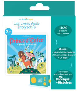Livre audio interactif Prince d'Enfer - Lunii