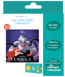 Livre audio interactif Défi vilain : Echappe à Ursula ! - Lunii