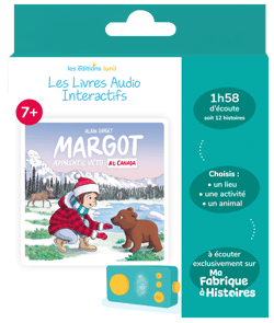 Album Margot apprentie véto au Canada - Lunii