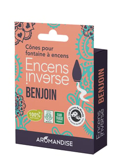 Cônes pour fontaine à encens - Benjoin