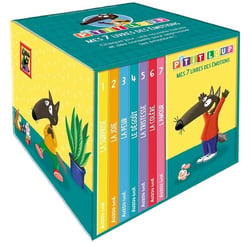 Bibliothèque P'tit Loup :  Mes 7 livres des émotions