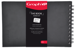 Bloc Graph'it - The Book - A5 14,8 x 21 cm - 40 feuilles - Papier layout double face 300g/m²
