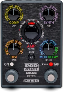 Line 6 Pod Express - Pédale pour guitare basse