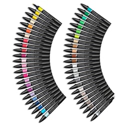 Coffret de 48 marqueurs alcool pinceau - Winsor & Newton - Promarker Brush