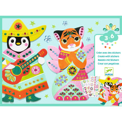 Lot de stickers brillants Djeco