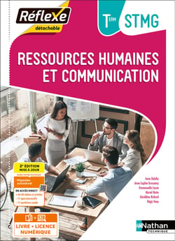 Pochette Réflexe - Ressources humaines et Communication Tle STMG BAC STMG - 2024 - Pochette - élève - + iManuel