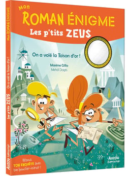 Mon roman énigme : les p'tits Zeus : On a volé la toison d'or !
