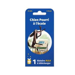 Carte MAX Chien Pourri à l'école