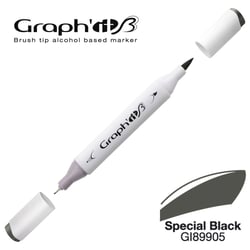 Marqueur brush à alcool - Graph'It - Special Black - n°9905