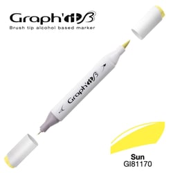 Marqueur brush à alcool - Graph'It - Sun - n°1170