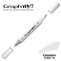 Marqueur brush à alcool - Graph'It - Celaddon - n°8118