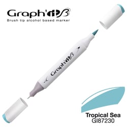 Marqueur brush à alcool - Graph'It - Tropical Sea - n°7230