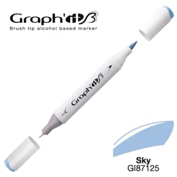 Marqueur brush à alcool - Graph'It - Sky - n°7125
