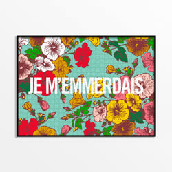 Puzzle 1000 pièces - Je m'emmerdais - Piece & Love