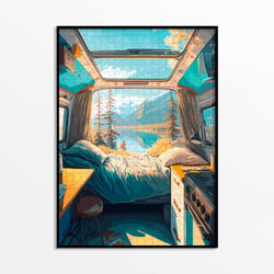 Puzzle 1000 pièces - Van Life - Piece & Love