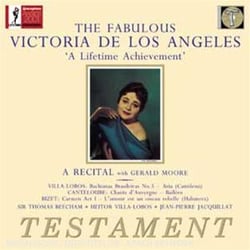 THE FABULOUS VICTORIA DE LOS ANGELES / A IRS BAROQUES (HANDEL, SCHUBERT, BRAHMS,