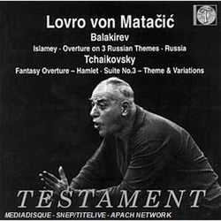 BALAKIREV : ISLAMEY, OUVERTURE SUR 3 THE MES RUSSES... - TCHAIKOVSKI : HAMLET, OU