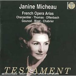 AIRS D'OPERA DE CHARPENTIER, THOMAS, OFF ENBACH, BIZET, GOUNOD ET CHABRIER