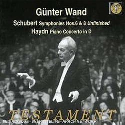 SCHUBERT : SYMPHONIES N°6 EN DO MAJEUR, D589 & N°8 EN SI MINEUR, D759 - HAYDN :