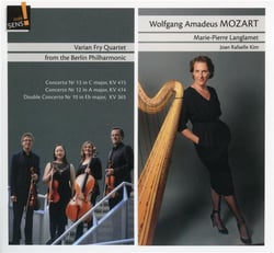CONCERTOS POUR PIANO N°10, 12 & 13 TRANS CRIPTION POUR HARPE