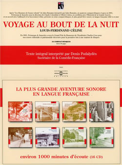 Voyage au bout de la nuit - CD